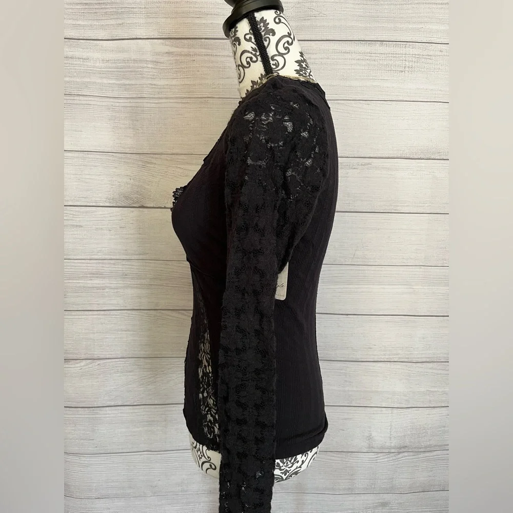 Free People | NWT This Could Be Us Lace Long Sleeve